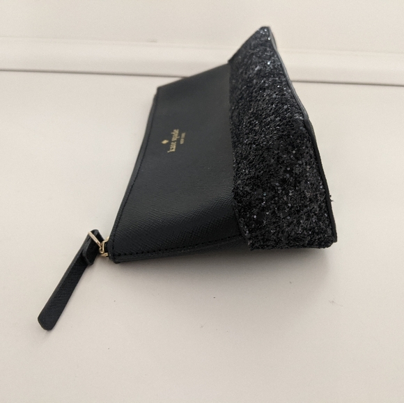 EUC! Kate Spade New York Little Shiloh Greta Court Black Makeup Cosmetic Case - Picture 10 of 15